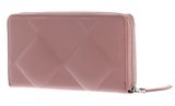 Calvin Klein Re-Lock Quilt Zip Around Wallet Ash Rose