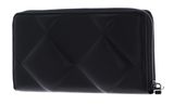 Calvin Klein Re-Lock Quilt Zip Around Wallet CK Black Calvin Klein Re-Lock Quilt Zip Around Wallet CK Black