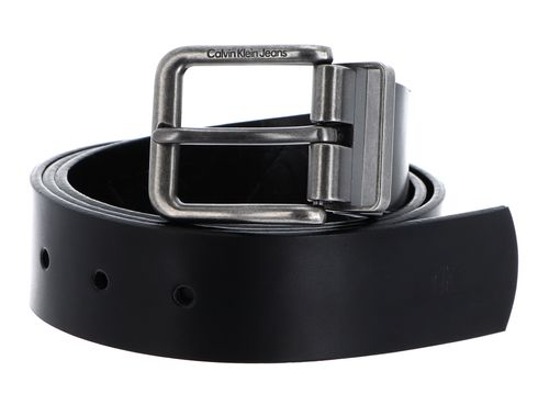 Calvin Klein CKJ Belt Giftpack Leather Belt Reversible W115 Black - kürzbar