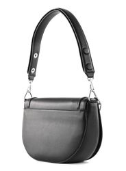 DKNY Women's Orion Flap Shoulder Bag - Pebbled Leather With Snakeskin Detail - View #11