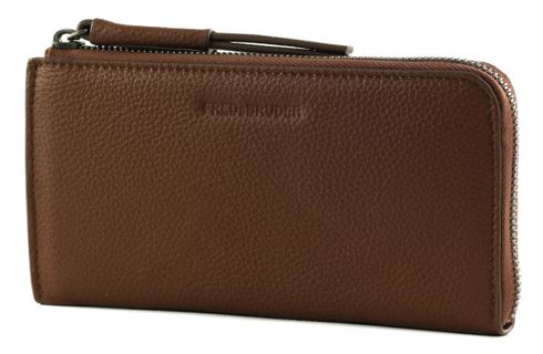 FREDsBRUDER Nea Big Wallet Dark Amber
