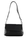 FREDsBRUDER Nea Shoulderbag with Flap Black FREDsBRUDER Nea Shoulderbag with Flap Black