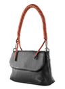 FREDsBRUDER Nea Shoulderbag with Flap Black FREDsBRUDER Nea Shoulderbag with Flap Black