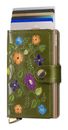 Secrid Premium Miniwallet Floral Olive Secrid Premium Miniwallet Floral Olive