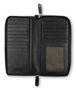 bugatti Elsa Double Zip Wallet Black bugatti Elsa Double Zip Wallet Black