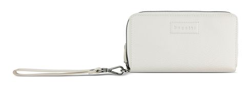 bugatti Elsa Double Zip Wallet White