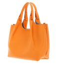 GIANNI CHIARINI Dua Handbag Flame Orange / Sabbia