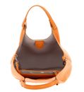 GIANNI CHIARINI Dua Handbag Flame Orange / Sabbia