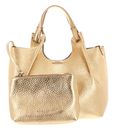 GIANNI CHIARINI Dua Handbag Rich Gold / Sabbia