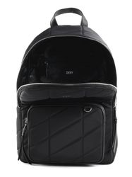 DKNY Bodhi Backpack Purse - Casual Classic Convertible Bag For Day To Night (Black Multi) - View #3