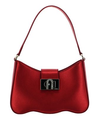 FURLA 1927 Shoulder Bag Wave S Rosso Veneziano