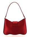 FURLA 1927 Shoulder Bag Wave S Rosso Veneziano FURLA 1927 Shoulder Bag Wave S Rosso Veneziano