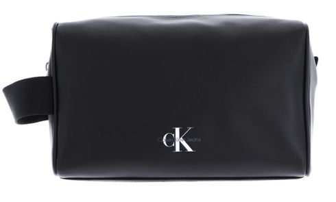 Calvin Klein CKJ Monogram Soft Washbag Black