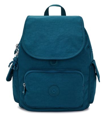 kipling Basic Eyes Wide Open City Pack S Backpack Cosmic Emerald