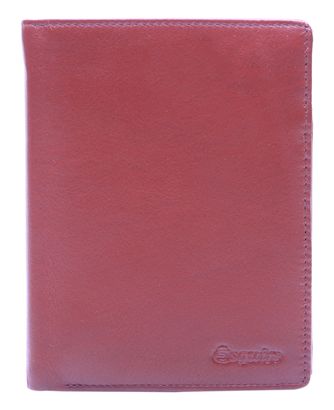 Esquire RFID Large Wallet Red