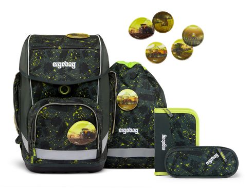 ergobag Cubo Schoolbag Set 5-teilig MähdreschBär