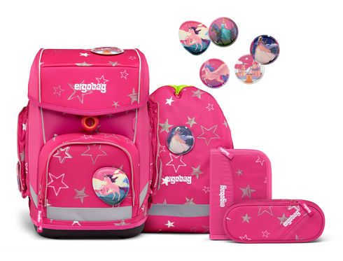 ergobag Cubo Schoolbag Set 5-teilig SternzauBär