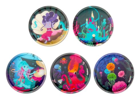 ergobag Klettie-Set Underwater Fairies