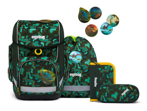 ergobag Cubo Schoolbag Set 5-teilig TriBäratops