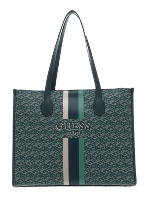 GUESS Silvana Girlfriend Tote Hunter Logo