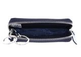 Golden Head Bari Zipped Key Case Navy