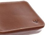 Golden Head Bari Zipped Key Case Cognac