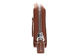 Golden Head Bari Zipped Key Case Cognac