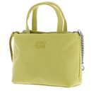 Calvin Klein Re-Lock Quilt Tote Mini XS Citrus