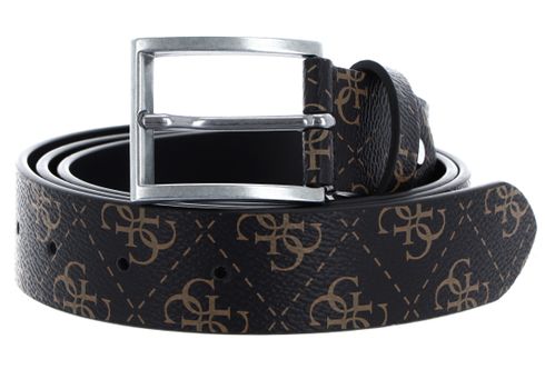 GUESS Vezzola Adjustable Belt W105 Dark Brown / Ochre - kürzbar