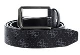GUESS Vezzola Adjustable And Reventible Belt W100 Dark Black - kürzbar GUESS Vezzola Adjustable And Reventible Belt W100 Dark Black - kürzbar