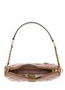 GUESS Giully Top Zip Shoulder Bag Beige