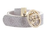 GUESS Noelle Adjustable & Reversible Pant Belt W105 Dove Logo GUESS Noelle Adjustable & Reversible Pant Belt W105 Dove Logo