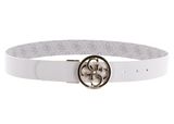 GUESS Noelle Adjustable & Reversible Pant Belt W105 Dove Logo GUESS Noelle Adjustable & Reversible Pant Belt W105 Dove Logo