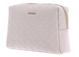 GUESS Large Top Zip Cosmetic Bag Light Pink GUESS Large Top Zip Cosmetic Bag Light Pink