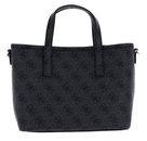 GUESS Latona Mini Tote Coal Logo GUESS Latona Mini Tote Coal Logo