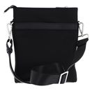 GUESS Certosa Nylon Eco Crossbody Flat with Front Zip Black