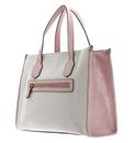 GUESS G Status Compartment Tote Natural / Light Rose