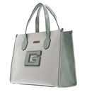 GUESS G Status Compartment Tote Natural / Sage