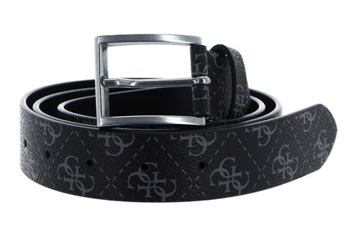 GUESS Vezzola Adjustable Belt W105 Dark Black - kürzbar