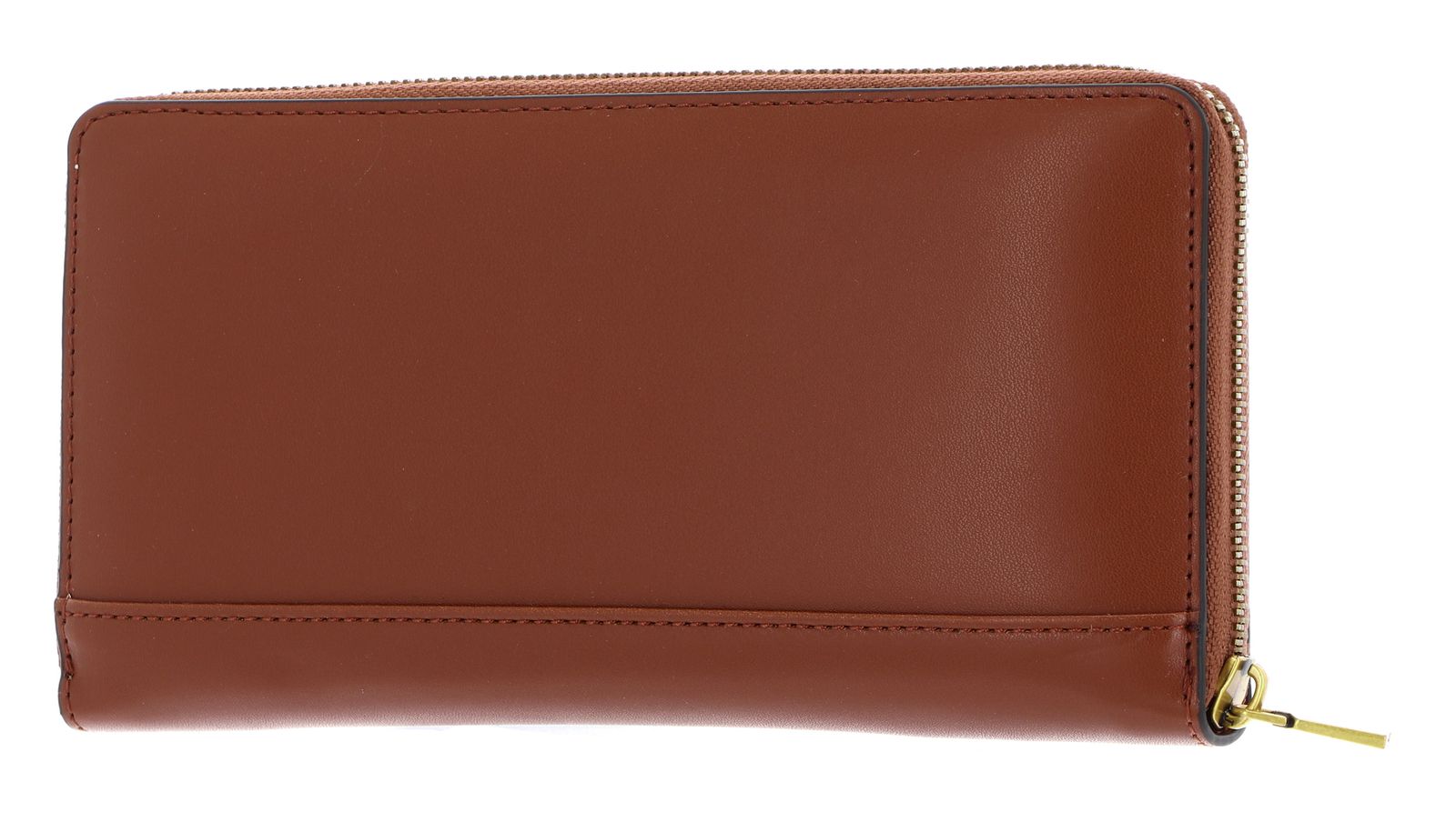 Porte-monnaie GUESS Laurel Cheque Organizer - Design Minimaliste, Or Brillant, Dimensions 21x11x3 Cm