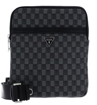 GUESS Jet Set Eco Crossbody Flat Black