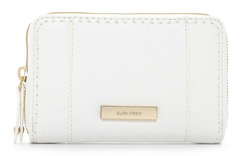 SURI FREY Ginny Zip Around Wallet White