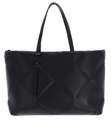 Calvin Klein Re-Lock Quilt Tote Logo L CK Black | Buy bags, purses