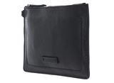 THE BRIDGE Ettore Clutch Nero Rutenio Scuro THE BRIDGE Ettore Clutch Nero Rutenio Scuro