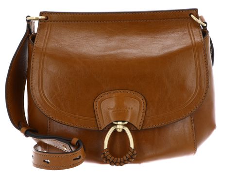 THE BRIDGE Erica Saddle Bag Cognac abb. Oro