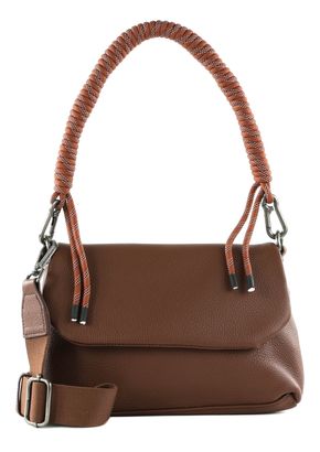 FREDsBRUDER Nea Shoulderbag with Flap Dark Amber