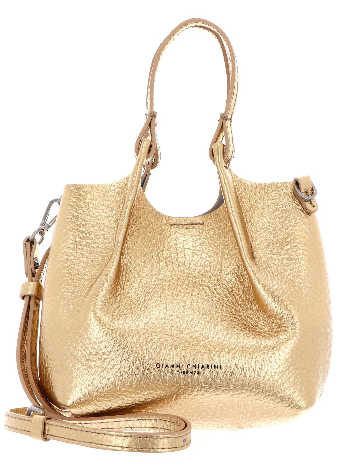 GIANNI CHIARINI Dua Handbag Rich Gold / Sabbia