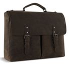 bugatti Luca Briefcase With Flap Brown