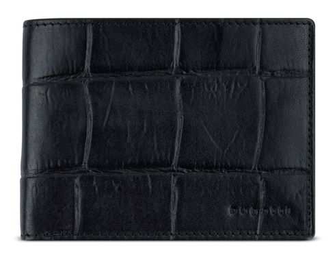 bugatti Wallet With Flap Black