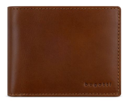 bugatti Wallet With Flap Cognac